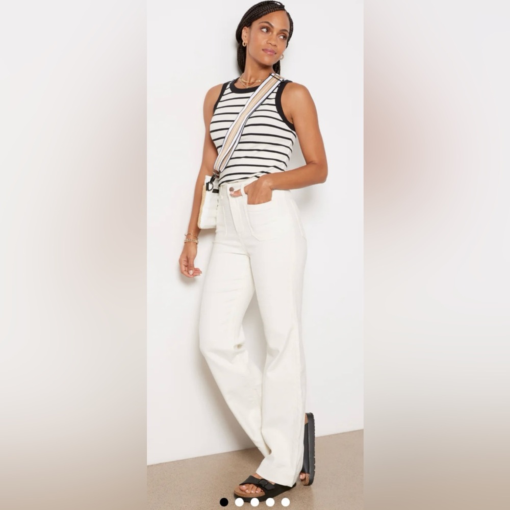 NWT Faherty stretch terry patch pocket pant